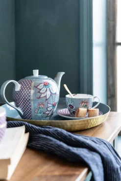 Astiat^Pip Studio kuppi & aluslautanen Flower Festival 280 ml 2 kpl