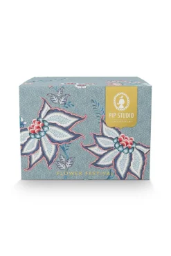 Astiat^Pip Studio kuppi & aluslautanen Flower Festival 280 ml 2 kpl