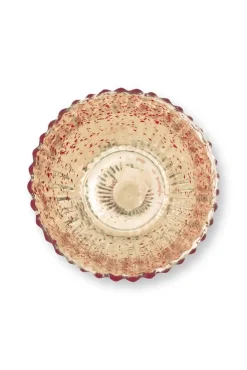 Lyhdyt Ja Kynttilänjalat^Pip Studio kynttilälyhty Glass 10x10,5 cm 3 kpl Red 3 kpl