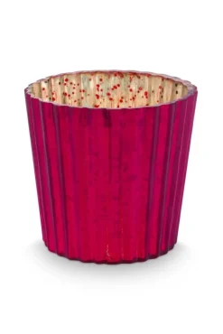 Lyhdyt Ja Kynttilänjalat^Pip Studio kynttilälyhty Glass Red Small 7x7cm 4 kpl