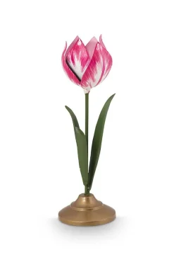 Lyhdyt Ja Kynttilänjalat^Pip Studio kynttilänjalkasetti Metal Pink