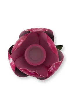 Lyhdyt Ja Kynttilänjalat^Pip Studio kynttilänjalkasetti Metal Pink