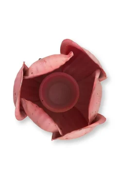 Lyhdyt Ja Kynttilänjalat^Pip Studio kynttilänjalkasetti Metal Pink