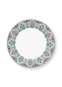 Astiat^Pip Studio lautanen Flower Festival Deco 21 cm Light Blue