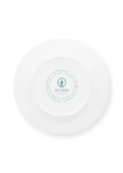 Astiat^Pip Studio lautanen Flower Festival Deco 21 cm Light Blue