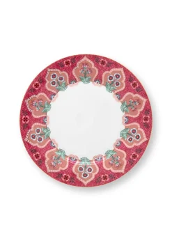 Astiat^Pip Studio lautanen Flower Festival Deco 21 cm Dark Pink