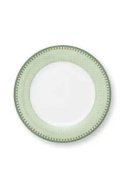 Astiat^Pip Studio lautanen Lily&Lotus Tiles 26,5 cm Light Green