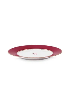 Astiat^Pip Studio lautanen Love Birds Dark 21 cm Red