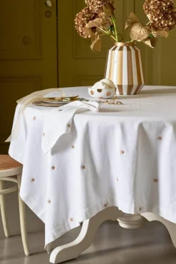 Keittiötekstiilit^Pip Studio lautasliina Embroidery Stars Gold 40x40 cm 2kpl