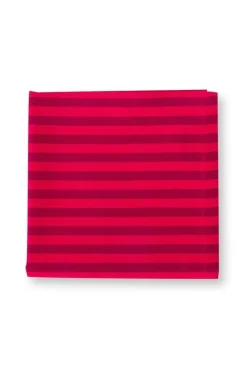 Keittiötekstiilit^Pip Studio lautasliina Stripes Dark Red 40x40 cm 2 kpl