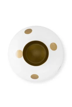 Maljakot Ja Ruukut^Pip Studio maljakko Metal Dots 32 cm White-Gold