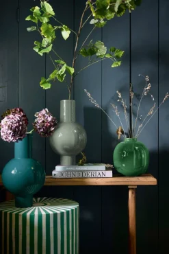 Maljakot Ja Ruukut^Pip Studio maljakko Metal 24x40 cm Mid Green