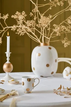 Astiat^Pip Studio muki Dot Delight 2 kpl White-Gold