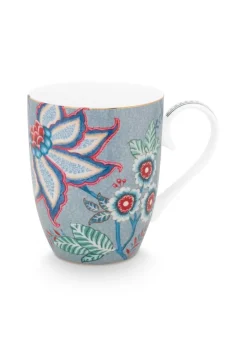 Astiat^Pip Studio muki Flower Festival 350 ml Light Blue