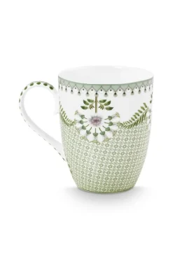 Astiat^Pip Studio muki Lily&Lotus Tiles 350 ml Light Green