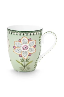 Astiat^Pip Studio muki Lily&Lotus 350 ml Light Green