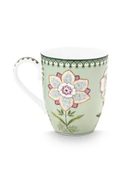 Astiat^Pip Studio muki Lily&Lotus 350 ml Light Green