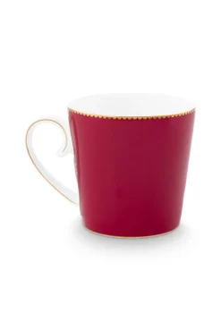 Astiat^Pip Studio muki Love Birds Medallion Deer 300 ml Dark Red