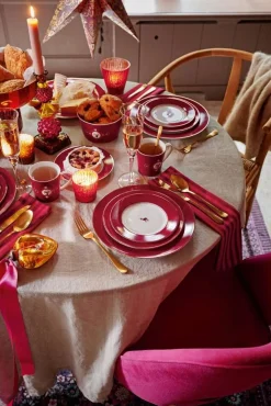 Astiat^Pip Studio muki Love Birds Medallion Deer 300 ml Dark Red