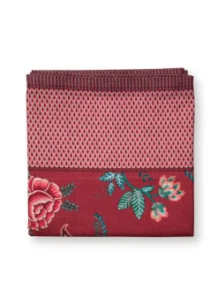 Keittiötekstiilit^Pip Studio pöytäliina Flower Festival 150x250 cm Dark Pink