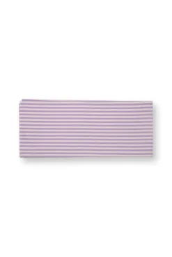 Keittiötekstiilit^Pip Studio pöytäliina Stripes 160x250 cm Lilac