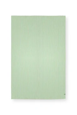 Keittiötekstiilit^Pip Studio pöytäliina Stripes 160x250 cm Light Green