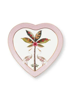 Astiat^Pip Studio sydänlautanen La Majorelle 21,5 cm 2 kpl Pink