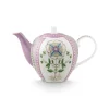 Juoma- Ja Baaritarvikkeet|Tarjoilu^Pip Studio teepannu Lily&Lotus Tiles 1,6 l Lilac