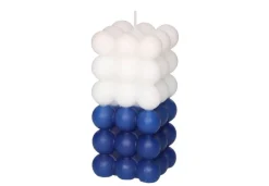 Kynttilät Ja Huonetuoksut^Polar kynttilu00e4t Polar kynttilät kuplakynttilä  itsenäisyyspäivä sini-valkoin