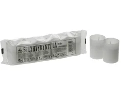 Kynttilät Ja Huonetuoksut^ Polar kynttilät Lyhtykynttilä 5 kpl