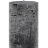 Kynttilät Ja Huonetuoksut^Polar kynttilu00e4t Polar kynttilät pöytäkynttilä Rustic 6,5x12 cm musta