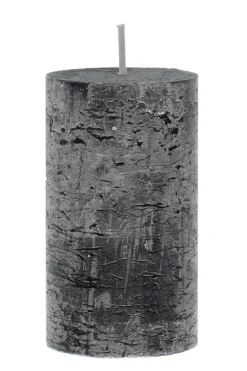 Kynttilät Ja Huonetuoksut^Polar kynttilu00e4t Polar kynttilät pöytäkynttilä Rustic 6,5x12 cm musta