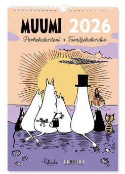 Toimistotarvikkeet^Putinki perhekalenteri 2026 Muumi 23x34 cm