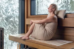 Kylpyhuone- Ja Saunatekstiilit|Kylpyhuone- Ja Saunatekstiilit^Rento Kenno pyyhe 90x180 cm beige