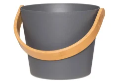 Saunatarvikkeet^Rento saunasanko alumiini harmaa