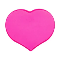 Paistoastiat^Roosa nauha sydänvuoka silikoni