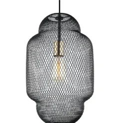 Sisustusvalaisimet^Sessak Demi riippuvalaisin mattamusta