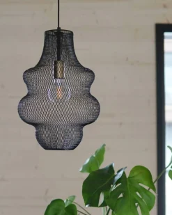 Sisustusvalaisimet^Sessak Demi riippuvalaisin mattamusta