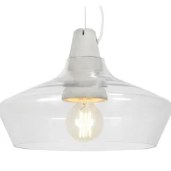 Sisustusvalaisimet^Sessak design-riippuvalaisin Laaka betoninvärinen