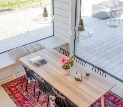 Sisustusvalaisimet^Sessak design-riippuvalaisin Laaka betoninvärinen