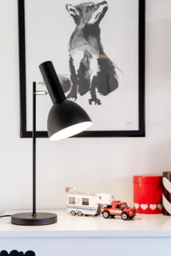 Sisustusvalaisimet^Sessak Jack pöytävalaisin mattamusta