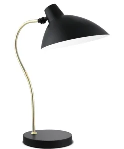 Sisustusvalaisimet^Sessak Jayden pöytävalaisin mattamusta