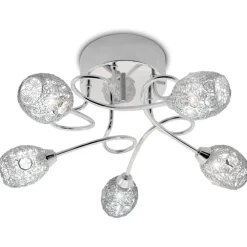 Sisustusvalaisimet^Sessak kattoplafondi Firmino kromi