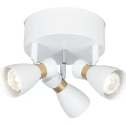 Sisustusvalaisimet^Sessak kattopostti Zion O valko/kulta