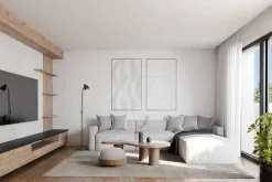 Sisustusvalaisimet^Sessak lattiavalaisin Ciel musta