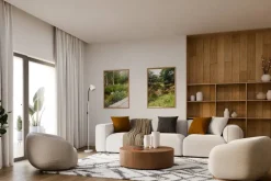 Sisustusvalaisimet^Sessak lattiavalaisin Ciel valkoinen