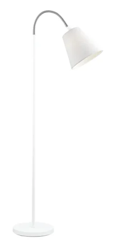 Sisustusvalaisimet^Sessak lattiavalaisin Cleo mattavalkoinen