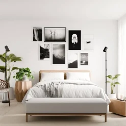 Sisustusvalaisimet^Sessak lattiavalaisin Everly musta