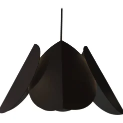 Sisustusvalaisimet^Sessak Lehmus design-riippuvalaisin mattamusta