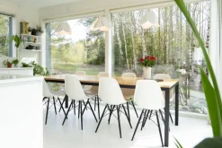 Sisustusvalaisimet^Sessak Lehmus design-riippuvalaisin mattavalkoinen